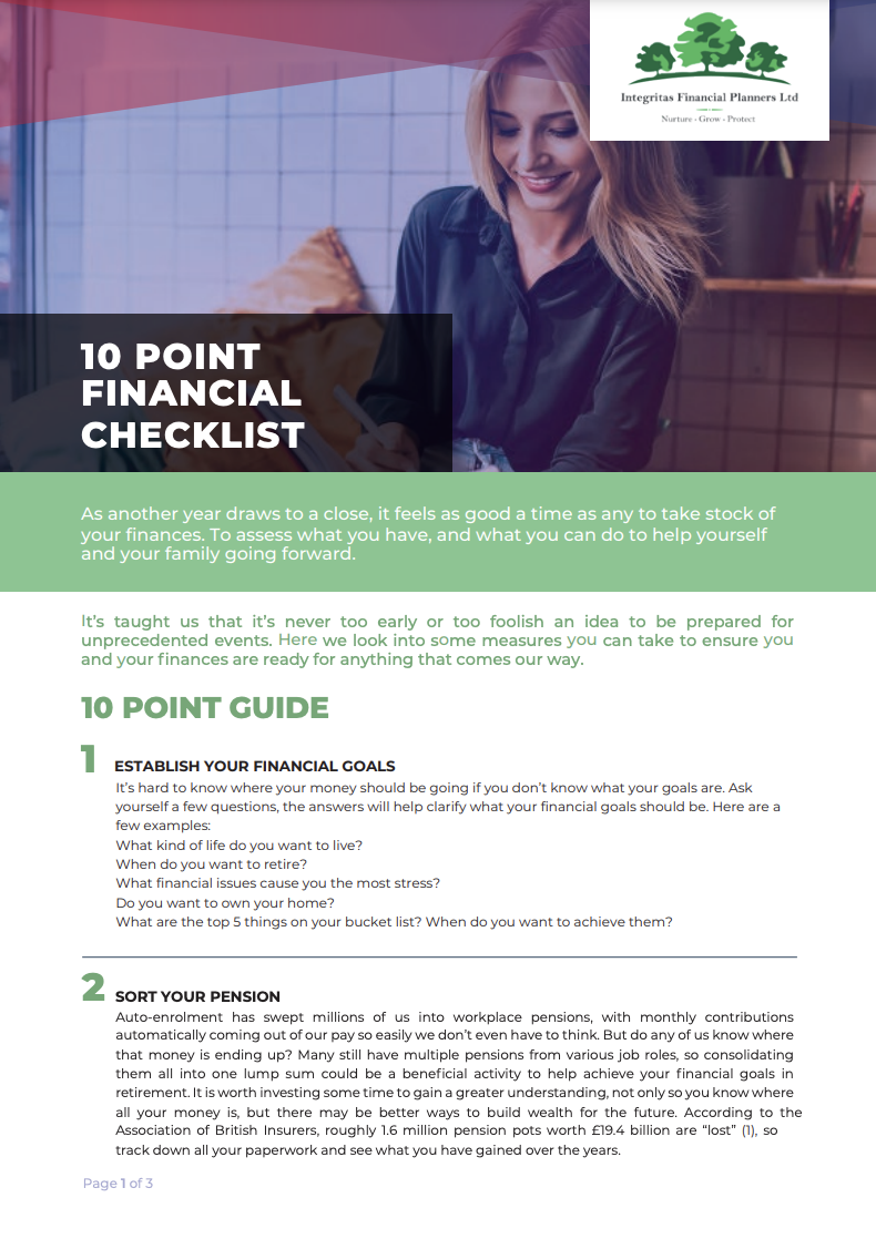 10 Commandments Checklist Integritas